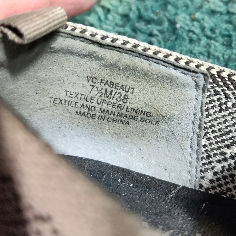 Vince Camuto Gray Snakeskin Loafer Flats 7.5M - Picture 13 of 13